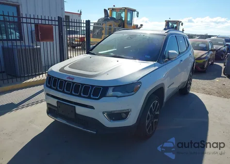 2018 Jeep Compass Limited 4X4 z USA, uszkodzony, nr VIN 3C4NJDCB0JT195058